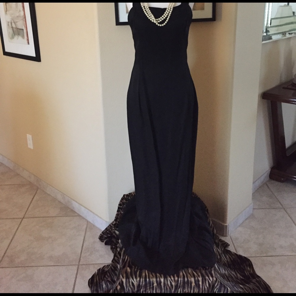 Jessica McClintock Black Evening Gown